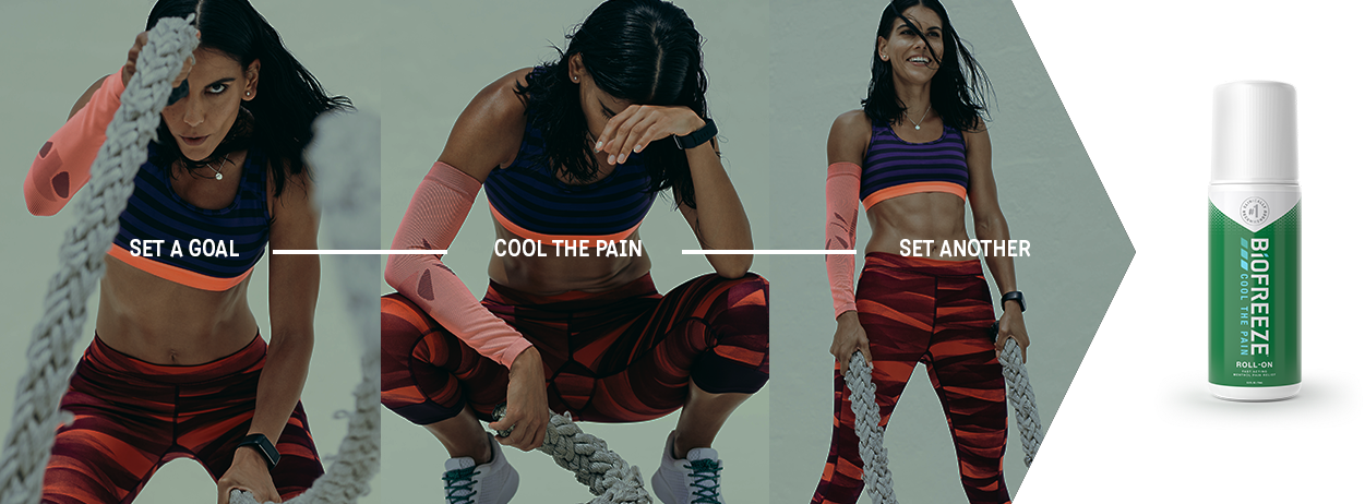 Push Harder, Cool the Pain, Keep Going - Biofreeze