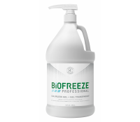 Biofreeze Professional Pain Relieving Gel 
1 Gallon - Colourless Formula